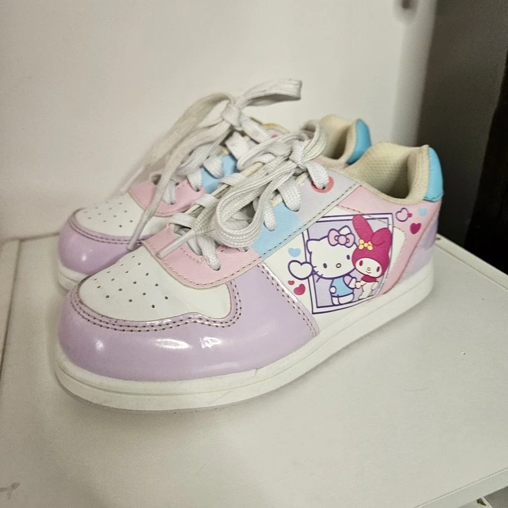 Sanrio Hello Kitty and Friends‎ My Melody Girls Sneakers Pastel Pink Purple 13 M